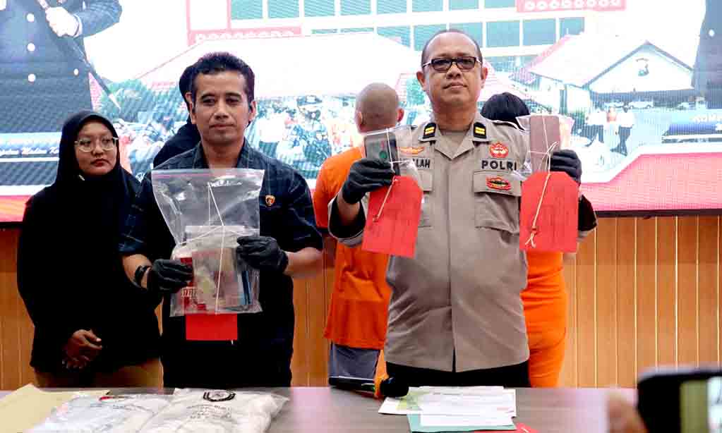 Polres madiun kota berhasil ungkap kasus tppo amankan 2 orang tersangka