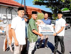 Polres Ngawi Gelar Sholat Idul Adha 1446 H dan Bagikan Hewan Kurban