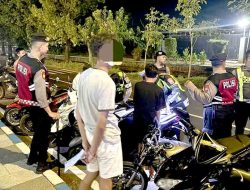 Polres Pasuruan Kota Amankan 8 Unit Motor Tidak Sesuai Spektek, Diduga Balap Liar