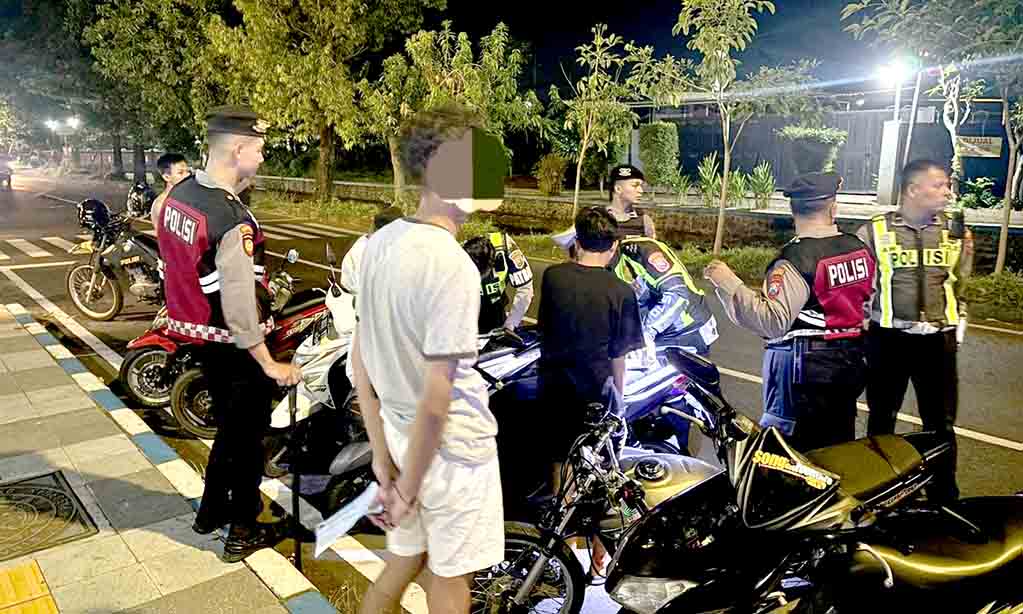 Polres pasuruan kota amankan 8 unit motor