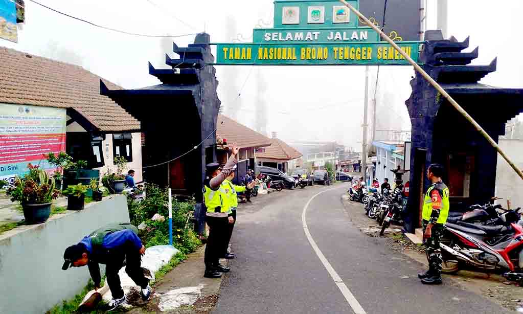 Polres pasuruan tingkatkan pengamanan jelang upacara yadnya kasada di gunung bromo