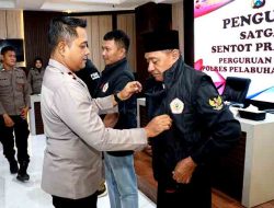 Polres Pelabuhan Tanjungperak Kukuhkan Satgas Sentot Prawirodirdjo Amankan Malam Satu Suro