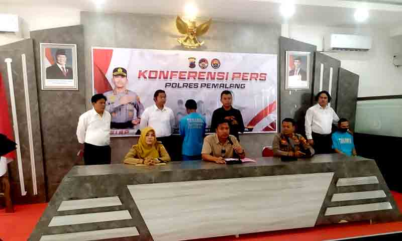Polres pemalang tangkap pria diduga lakukan pelecehan seksual terhadap ibu dan anak di bawah umur