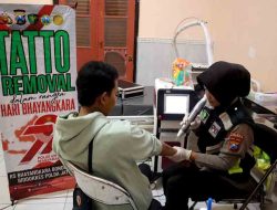 Polres Situbondo Beri Layanan Hapus Tato Gratis di Hari Bhayangkara ke -79