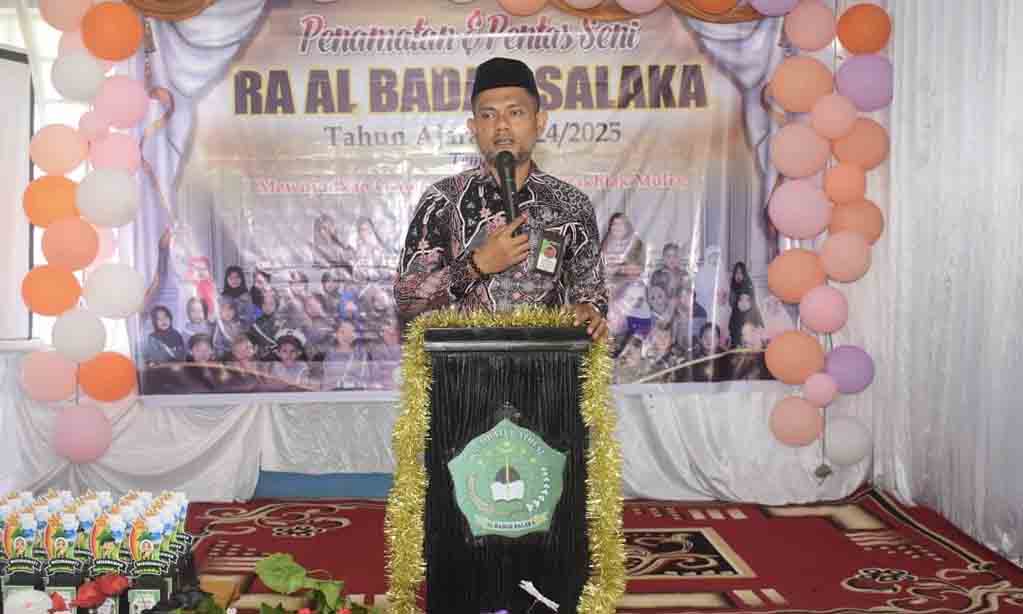 Ra albadar salaka gelar penamatan dan pentas seni