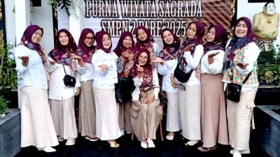 Smp negeri 2 pare gelar purna wiyata dengan kesederhanaan penuh makna