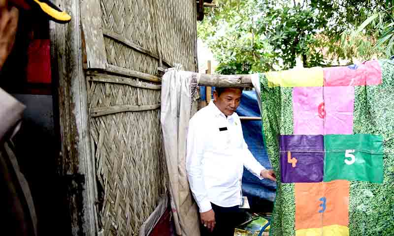 Sambut hut bhayangkara ke 79, polresta dan pemkab sidoarjo kembali bedah rumah warga tak mampu
