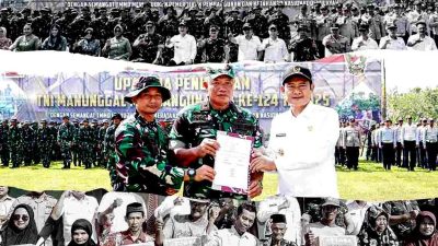 Tmmd ke 124 ditutup, pembangunan infrastuktur akan berkelanjutan