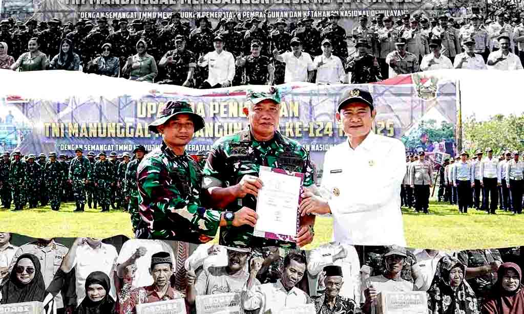 Tmmd ke 124 ditutup, pembangunan infrastuktur akan berkelanjutan