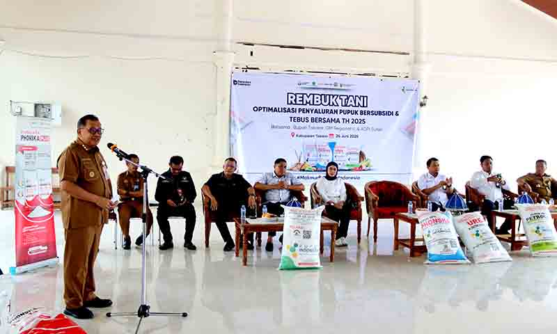 Tingkatkan produktivitas pertanian