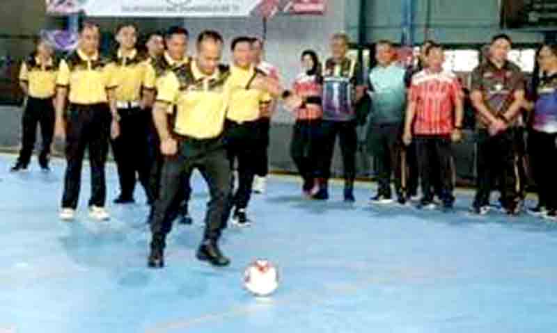 Turnamen futsal kapolres lamongan cup 2025 resmi dibuka
