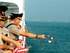 Polda Jatim Tabur Bunga di Laut Kenang Semangat Juang Pahlawan di Hari Bhayangkara ke -79