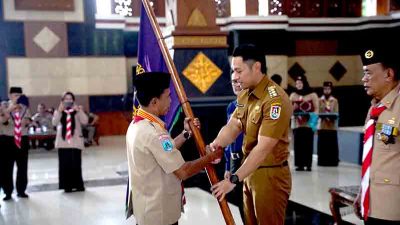 Bupati Tuban Dorong Pramuka Jadi Pilar Pembentukan Karakter Bangsa melalui Kursus KMD