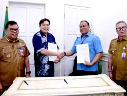Wujudkan Takalar Berbasis Digital, Bupati Takalar Saksikan Penandatanganan Mou Antara Perumda Air Minum Tirta Panrannuangku dengan PT. Mitra Kasih Perkasa