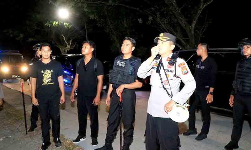 506 personel polres ngawi amankan pengesahan warga psht