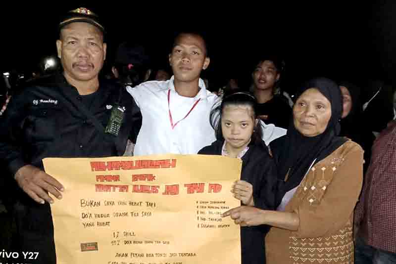 Anak petani asal moncongkomba lolos jadi tni ad