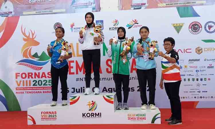 Atlet kormi tuban torehkan prestasi di fornas viii ntb