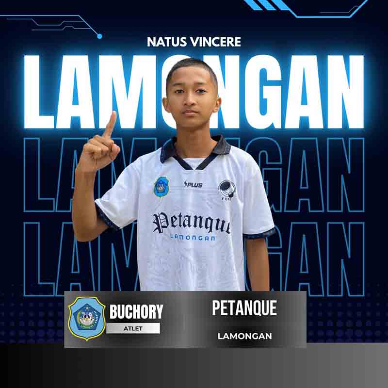 Atlet petanque lamongan raih perak di porprov jatim 2025 2