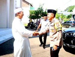 Awali Tugas, Kapolres Probolinggo yang Baru Kunjungi Ponpes Nurul Qodim Paiton