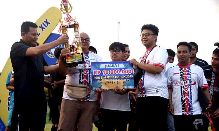 Bupati sidoarjo tutup turnamen perseka muda cup ke xix piala bupati sidoarjo 2025