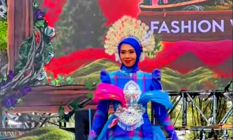 Cura' la'ba, simbol keseimbangan hidup ditampilkan di ajang beautiful