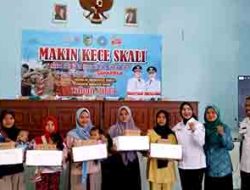 Dalam Rangka Kampanye Gemarikan di Desa kepung, “MAKIN KECE SEKALI”( Makan ikan kediri cerdas stunting tak ada lagi)