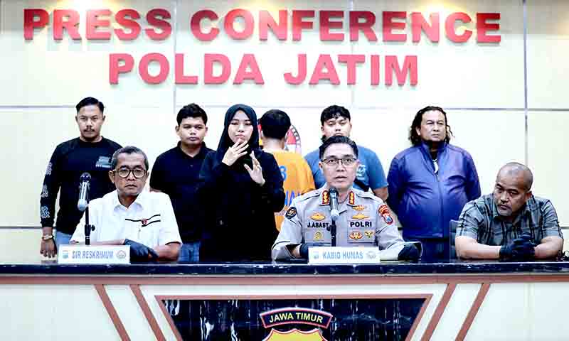 Gercep, polda jatim ungkap kasus pembunuhan di pasuruan tersangka ditangkap dalam waktu 7 jam