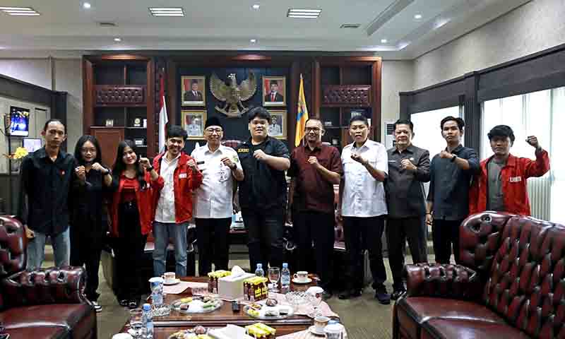 Gubernur lampung dan mahasiswa lmnd sepakat