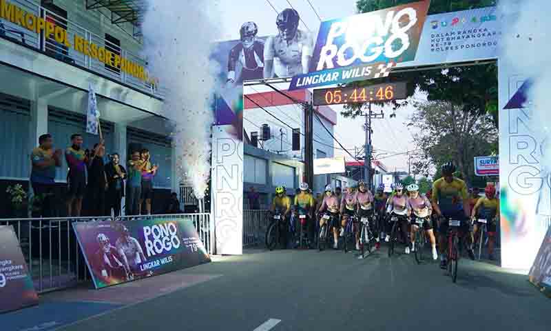 Hari bhayangkara ke 79 polres ponorogo gelar