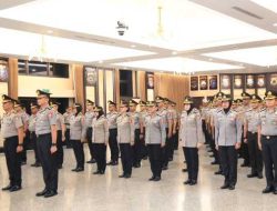 Polri gelar korps raport kenaikan pangkat 3 pati dan 87 pamen