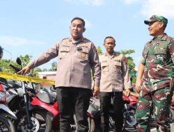 Polres Tuban, Pulangkan 224 Unit Kendaraan Roda Dua, 73 Unit Belum Diketahui Pemiliknya