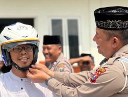 Satlantas Kediri Gencarkan Edukasi Tertib Lalu Lintas di Pesantren