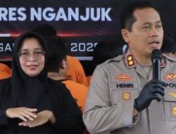 Polres Nganjuk Ungkap Jaringan Narkoba Sita 17 Ribu Pil LL dan Puluhan Gram Sabu