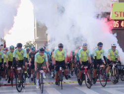 Kapolres Kediri Ikuti Tantangan Tanjakan Ikonik di Event Kediri Dholo KOM 2025