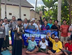 Polantas Menyapa : Polres Sumenep Sambang Warga Desa Beri Edukasi Tertib Lalin