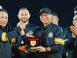 Launching Bhayangkara Presisi Lampung FC, Kapolri Ingatkan Semangat Persatuan