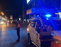 Sat Samapta Polres Kediri Kota Gelar Patroli KRYD, Guna Cegah Tindak Kriminalitas Di Malam Hari