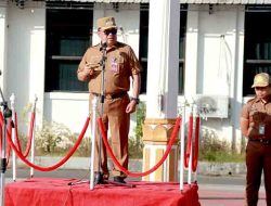 Irup Pada Apel Gabungan Seluruh OPD Kab. Takalar, Ini Beberapa Pesan Bupati Takalar !!