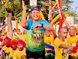 Kapolda Riau Irjen Pol Herry Heryawan Gaungkan Budaya Lokal Lewat “Framing Pacu Jalur” di Tengah CFD Pekanbaru