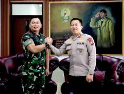 Kapolres Bojonegoro Jalin Sinergi Lewat Kunjungan Silaturahmi ke Makodim 0813