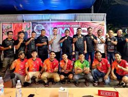 Kapolres Inhil AKBP Farouk Oktora: Polisi Harus Jadi Penggerak Semangat Anak Muda Lewat Sepak Bola