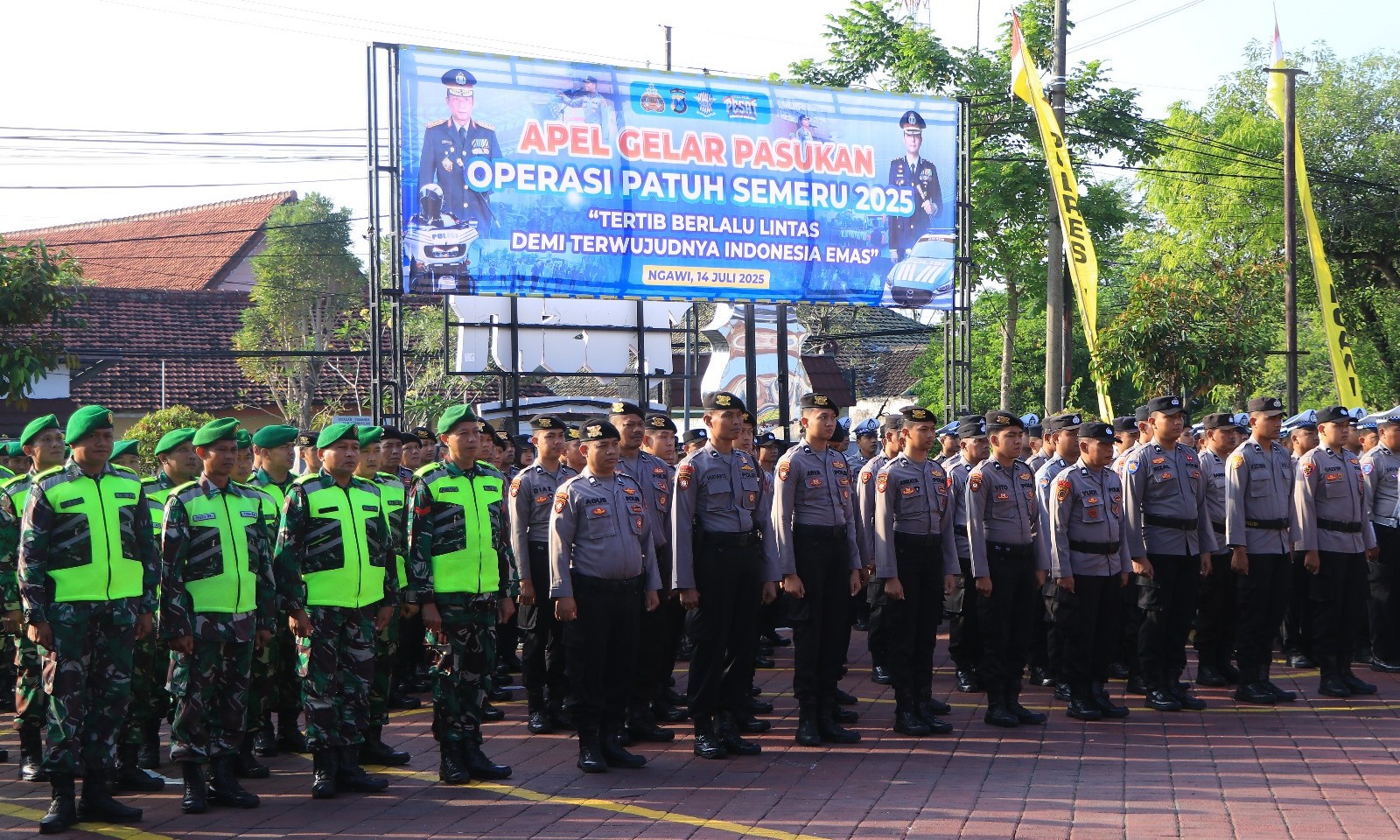 Kapolres ngawi menekankan sasaran operasi patuh semeru 2024 2
