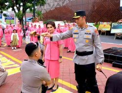 Kapolres Ngawi Pimpin Upacara Kenaikan Pangkat 69 Anggota