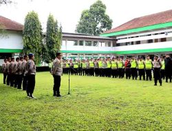 Kolaborasi Polisi dan TNI Amankan Pengesahan Warga Baru Perguruan Silat di Blitar