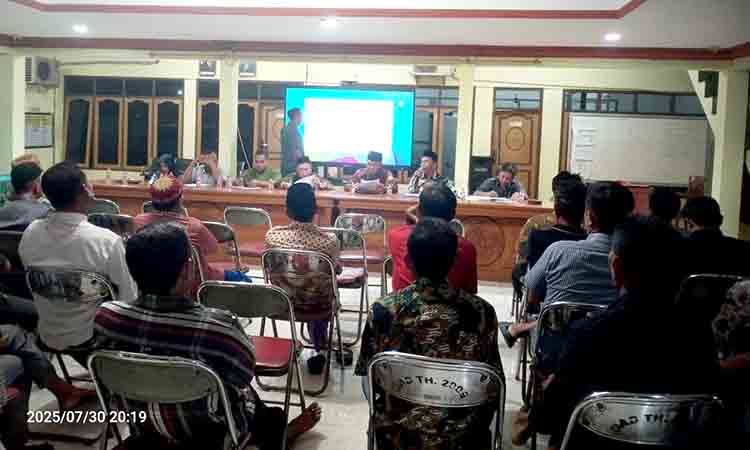 Musrenbangdes desa kebaron