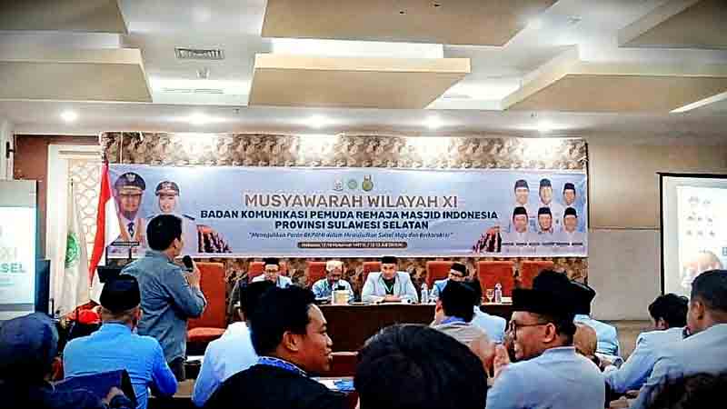 Muswil xi bkprmi sulsel resmi dibuka