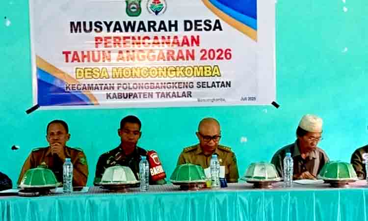 Musyawarah desa moncongkomba