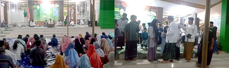 Nu kebaron gelar santunan yatim dan dhuafa di malam asyura 2