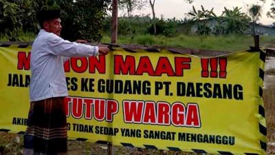PT Daesang Komitmen Bersihkan Gudang Limbah, Warga Desa Kalen Sambut Lega