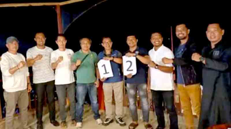 Pencabutan nomor urut calon ketua apdesi takalar berlangsung tertib dan penuh antusias